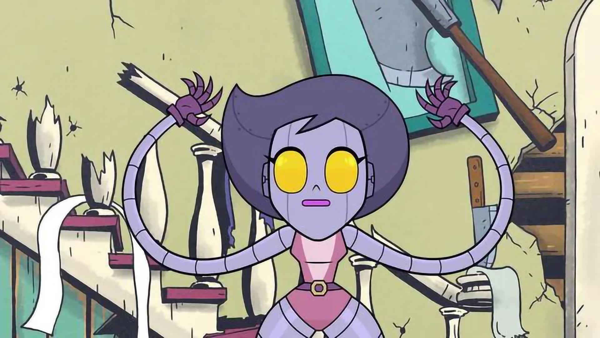 Still from Elasti-Bot