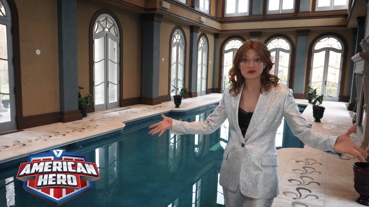 Still from American Hero | Behind the Scenes Mansion Tour