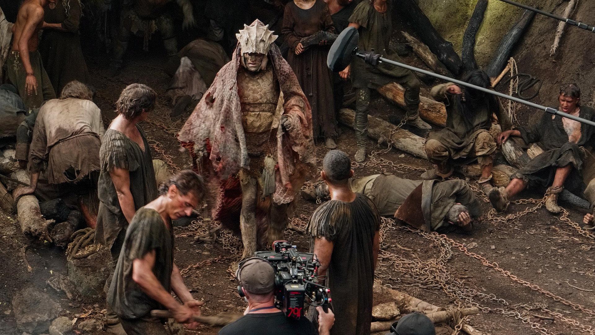 Still from The Making of The Rings of Power - Episode 3