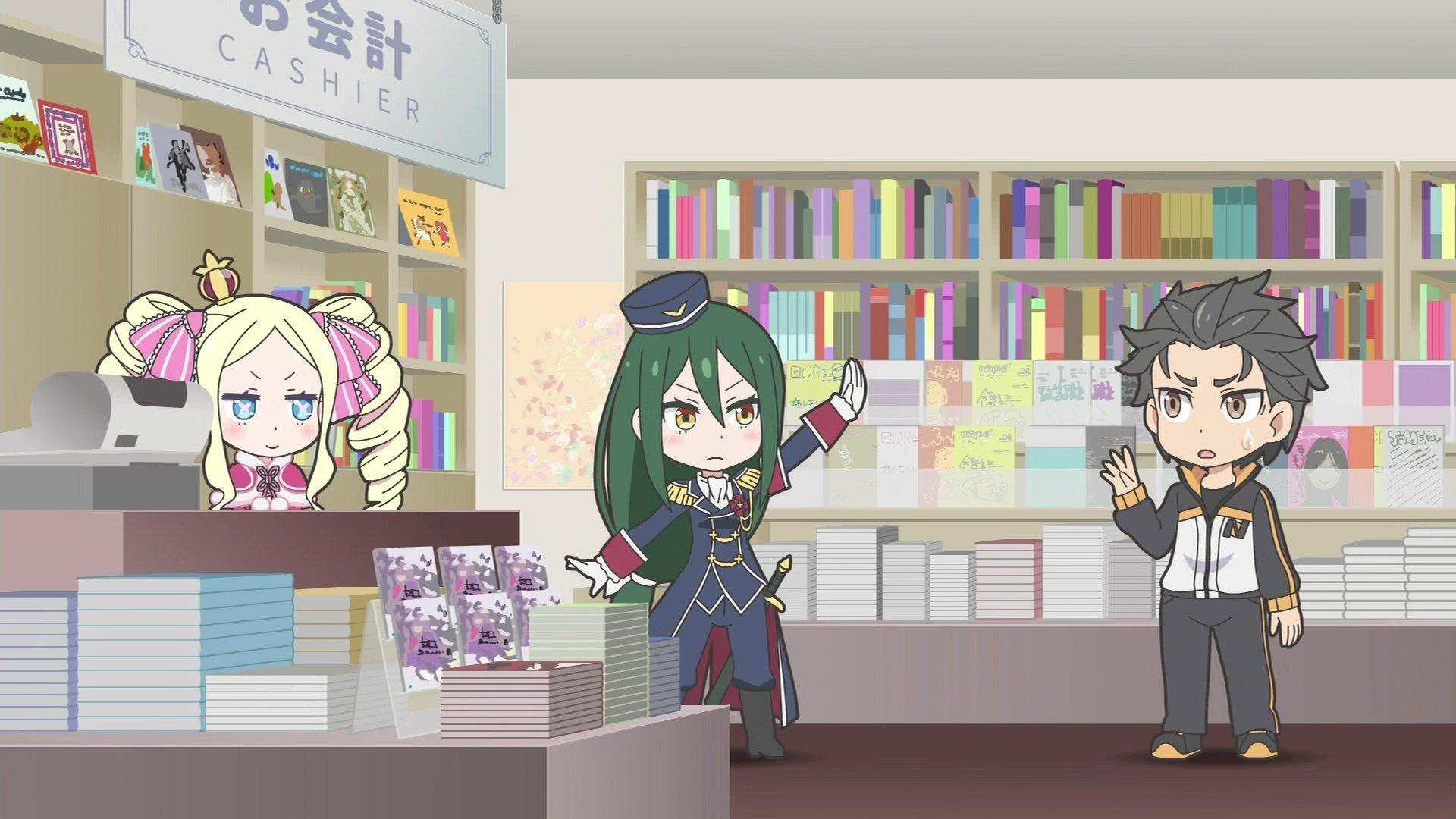 Still from Re:PETIT ~Starting Life in Another World From PETIT~ 13: The Book the Lion King Saw
