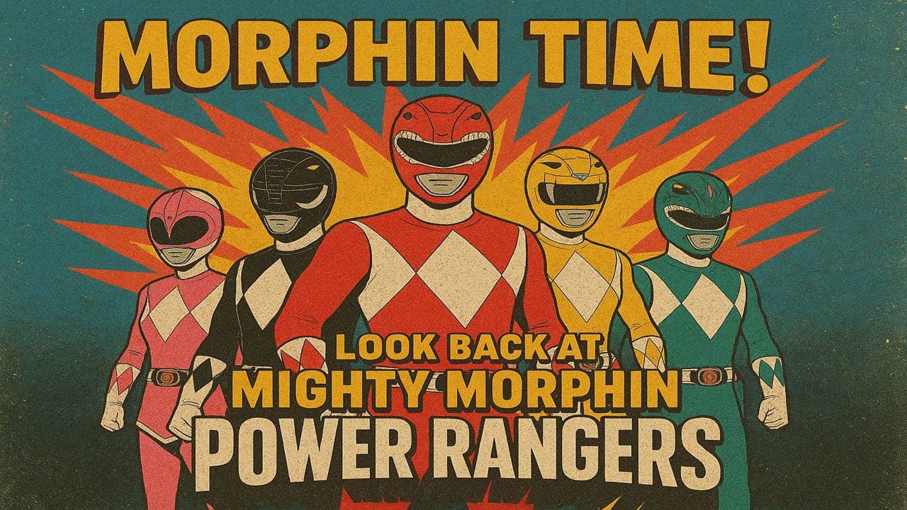 Still from A Morphin Time:  A Look Back at Mighty Morphin Power Rangers