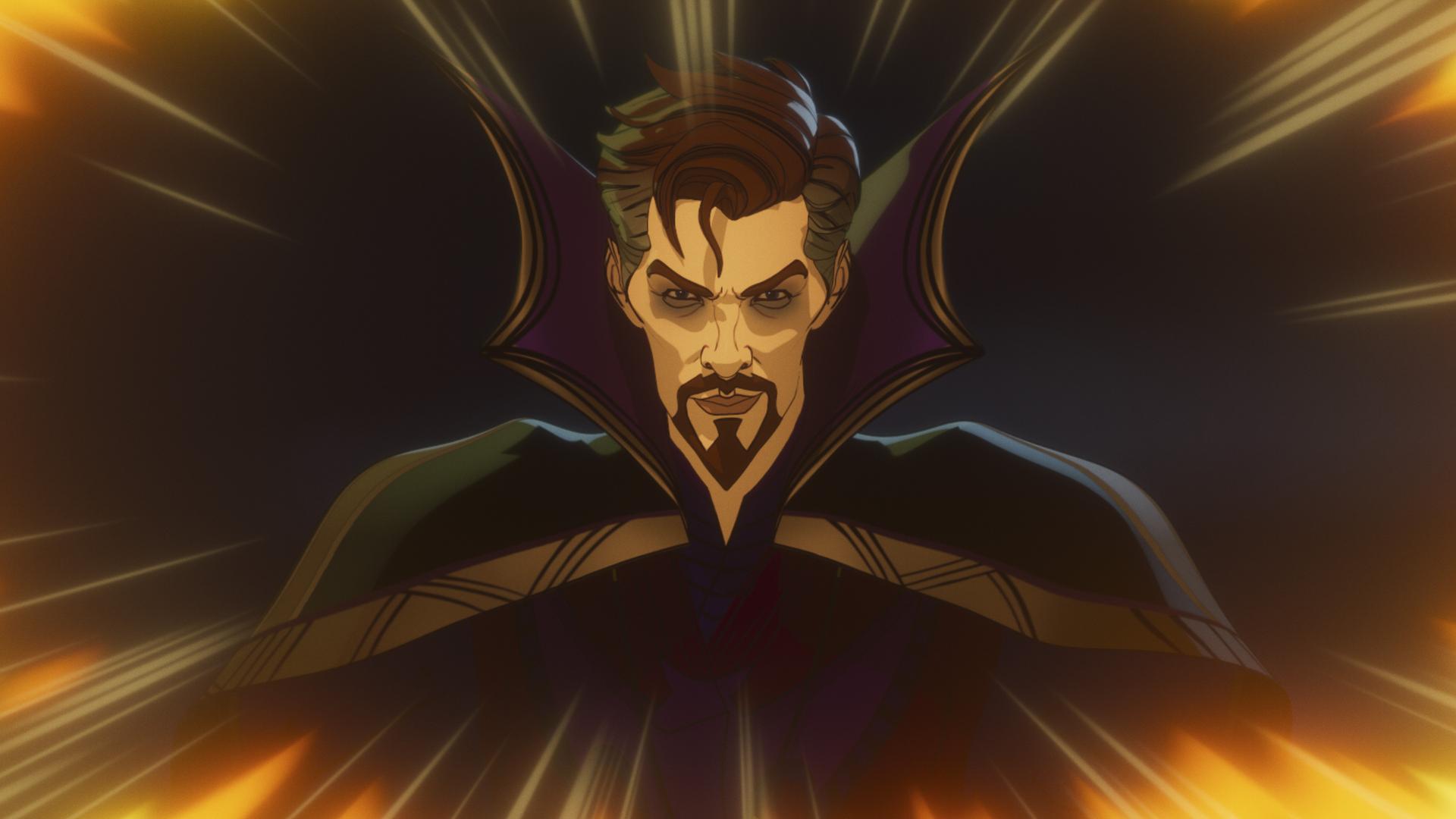 Still from What If... Doctor Strange Lost His Heart Instead of His Hands?