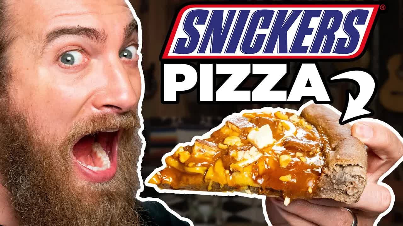 Still from Will It Deep Dish Pizza? Taste Test