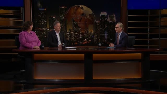 Still from April 14, 2023: Ben McKenzie, Rep. Katie Porter, Piers Morgan