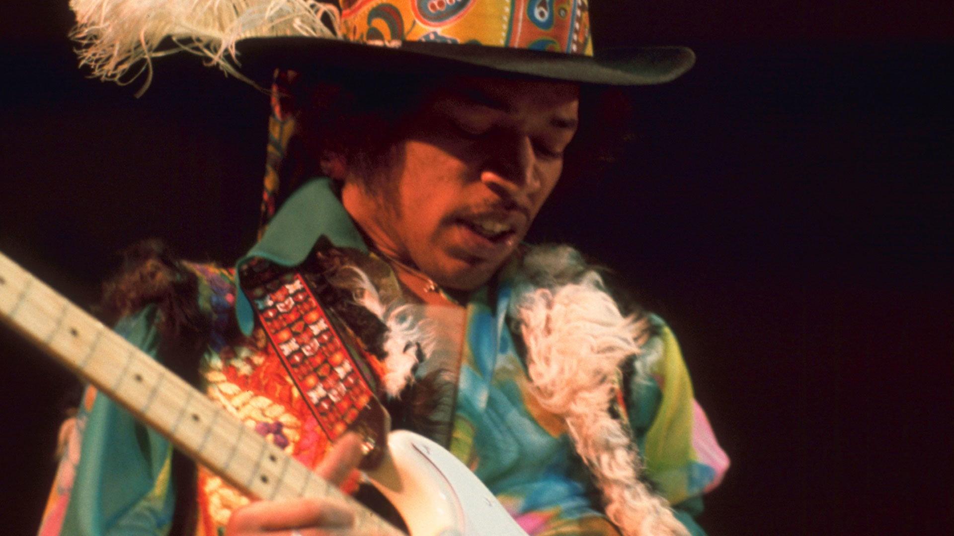 Still from Jimi Hendrix: Hear My Train a Comin'