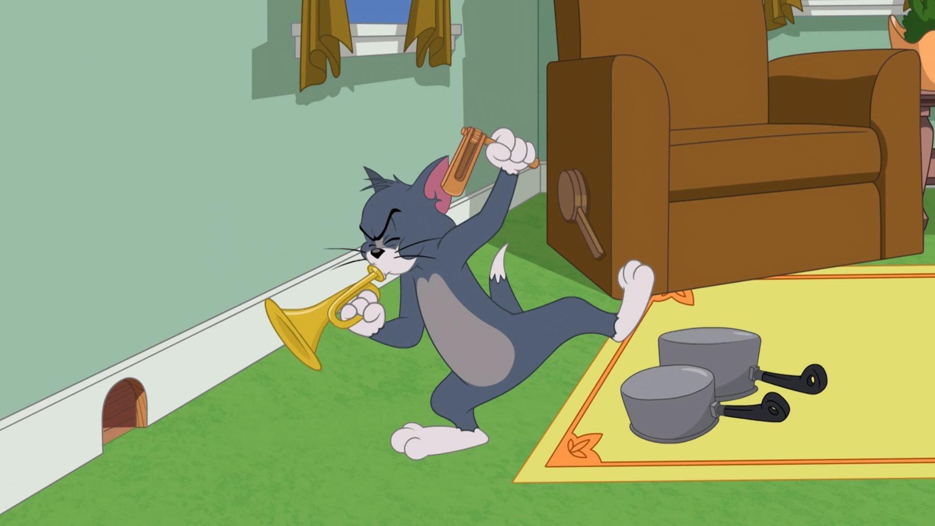 Still from Cat-a-Tonic Mouse