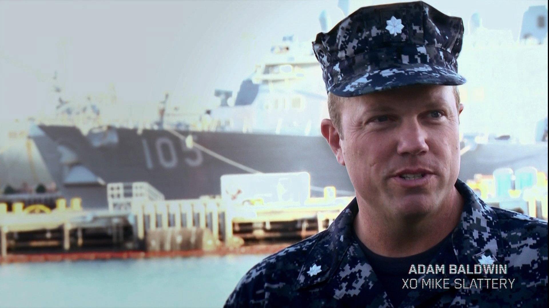 Still from Character Profile: Adam Baldwin (XO Mike Slattery)