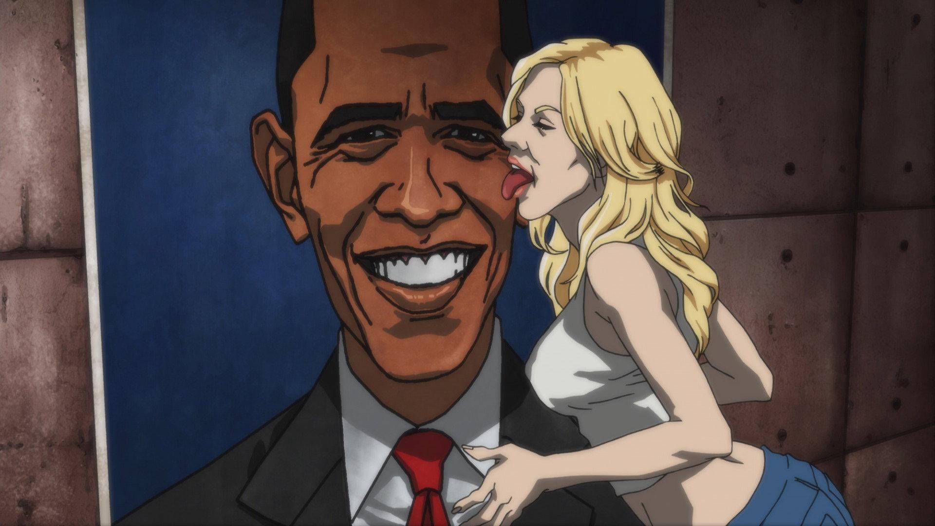 Still from It's a Black President, Huey Freeman