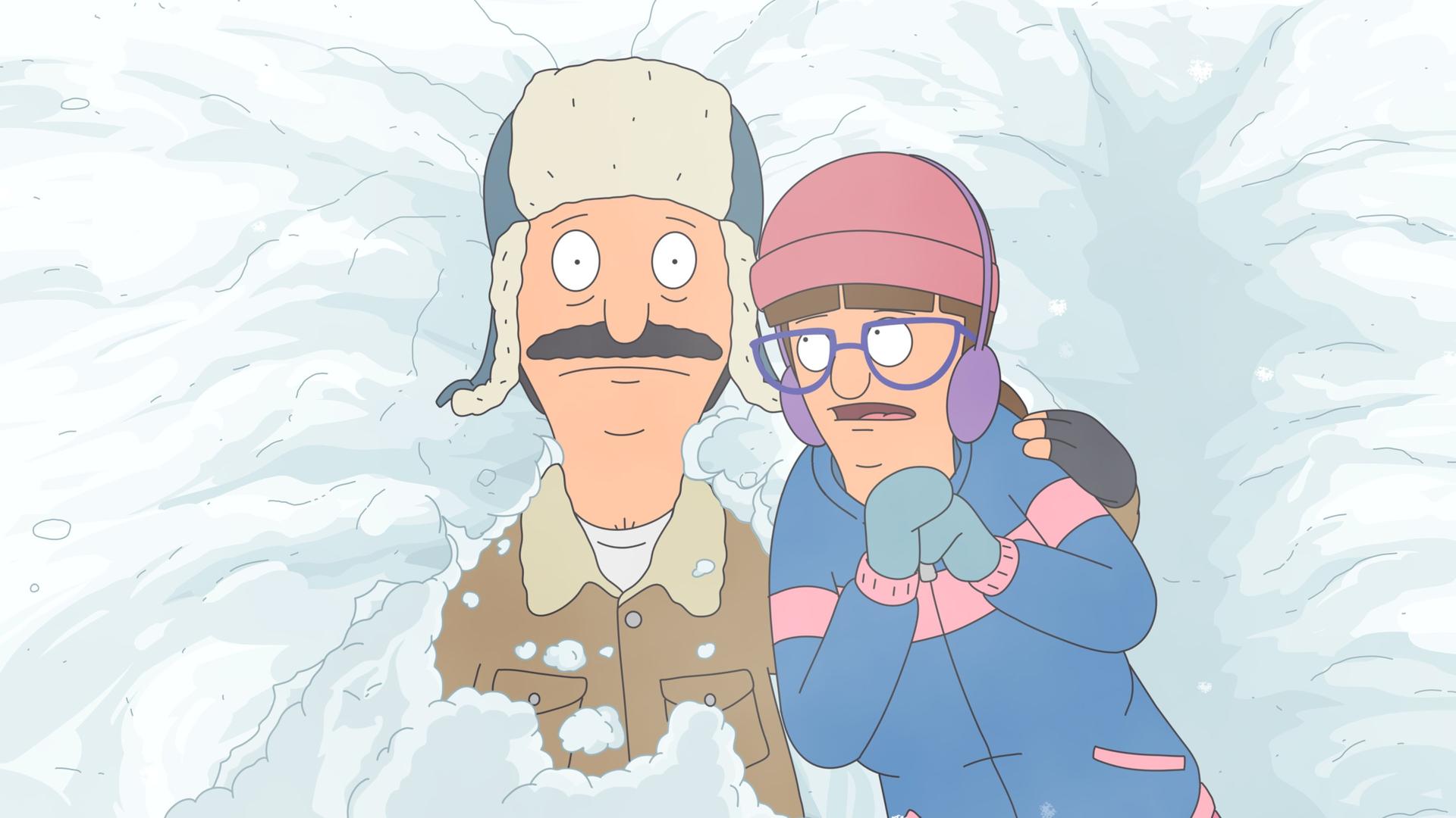 Still from Gayle Makin' Bob Sled