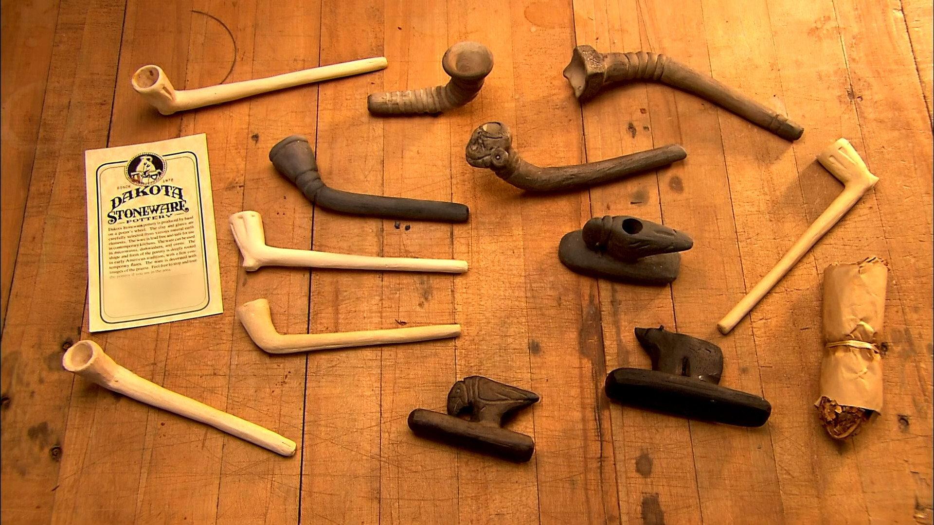 Still from Replica Clay Pipes, Drinking Fountains, Orange Liqueur, Compound Bows