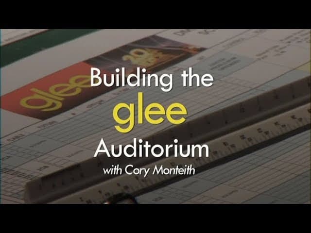 Still from Building Glee's Auditorium