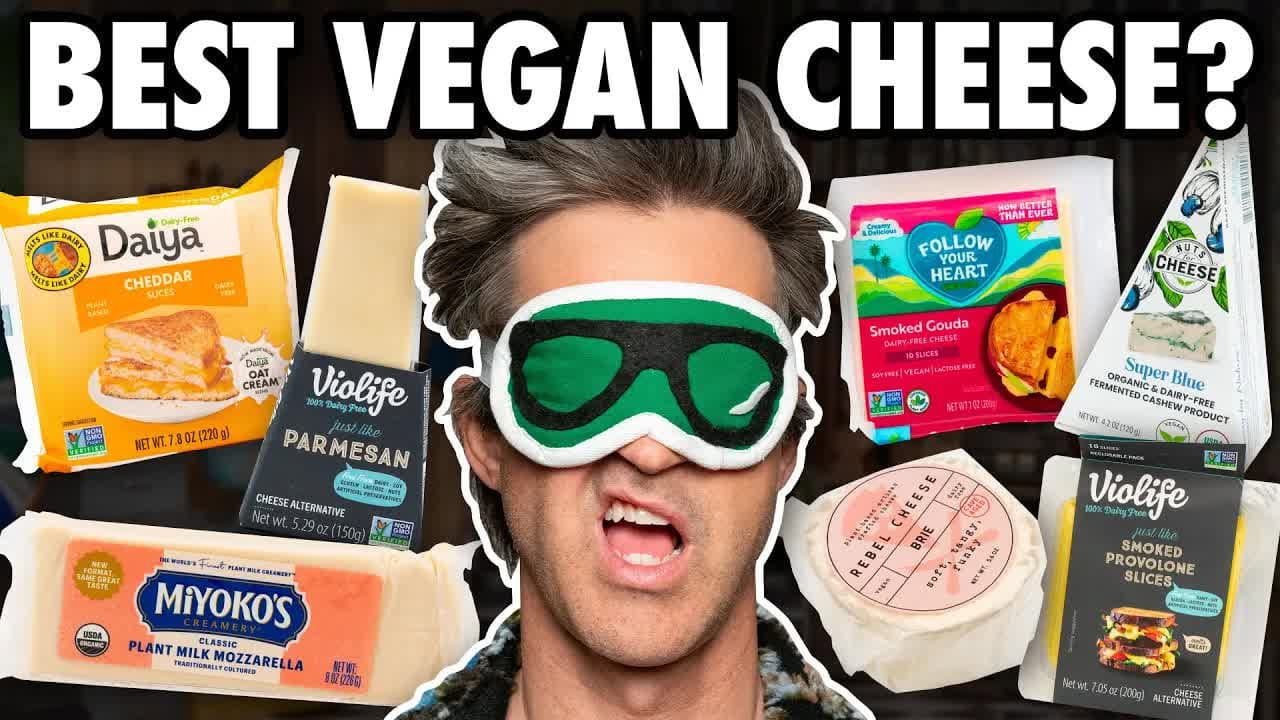 Still from Vegan Cheese Blind Taste Test
