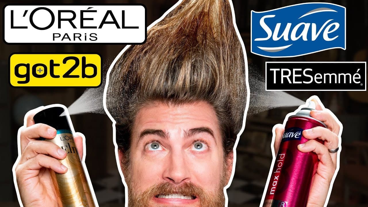 Still from What's The Strongest Hairspray? (TEST)