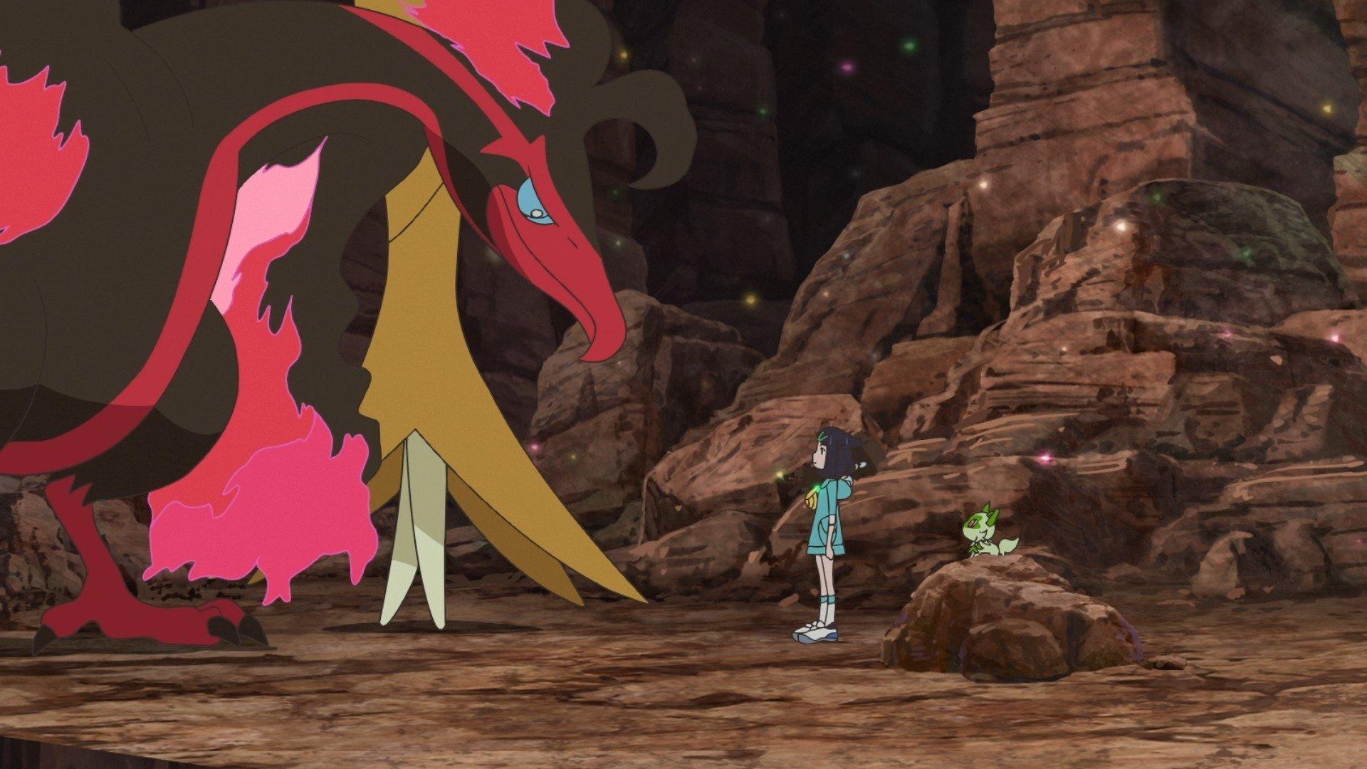 Still from Fiery Galarian Moltres