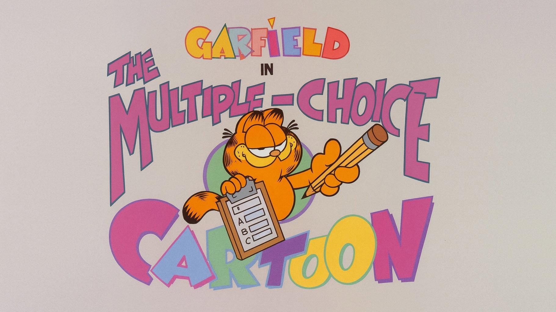 Still from Multiple Choice Cartoon