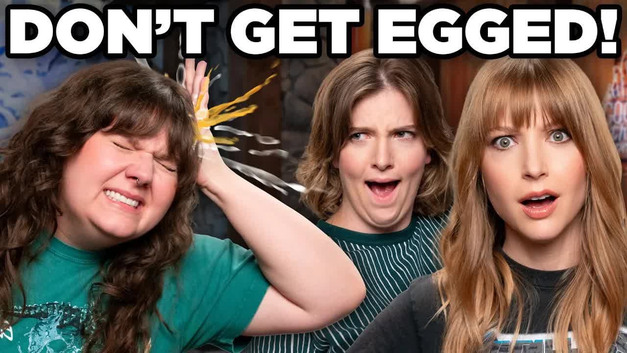 Still from Don't Get Egged Challenge