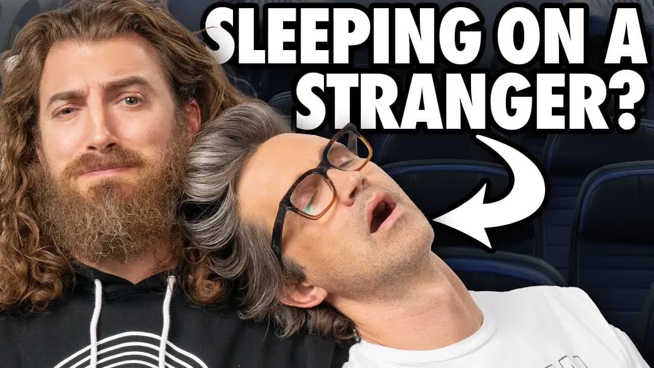 Still from Most Annoying Things People Do On Airplanes