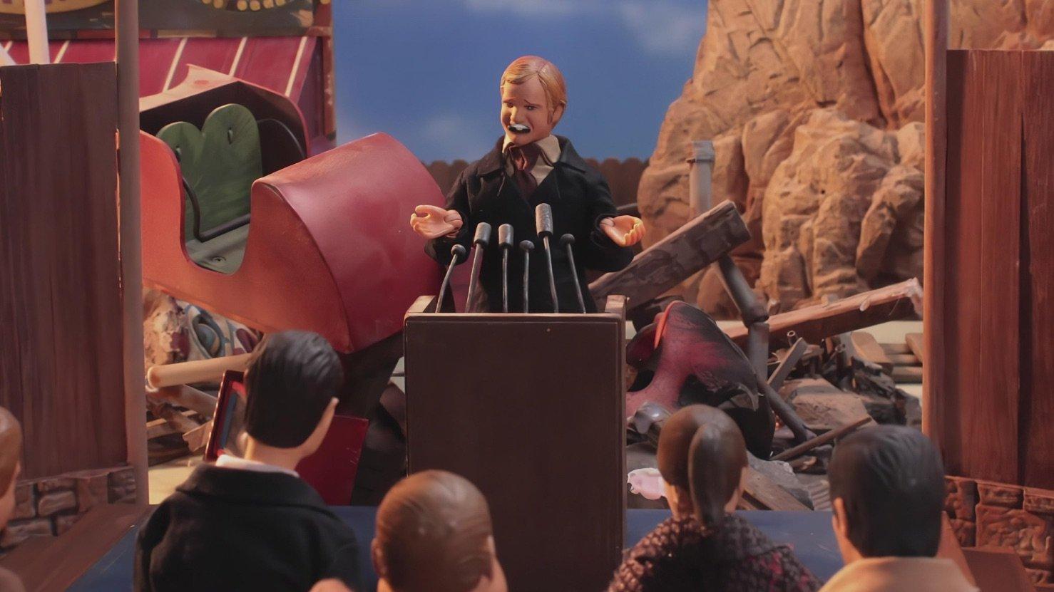 Still from Up, Up, and Buffet