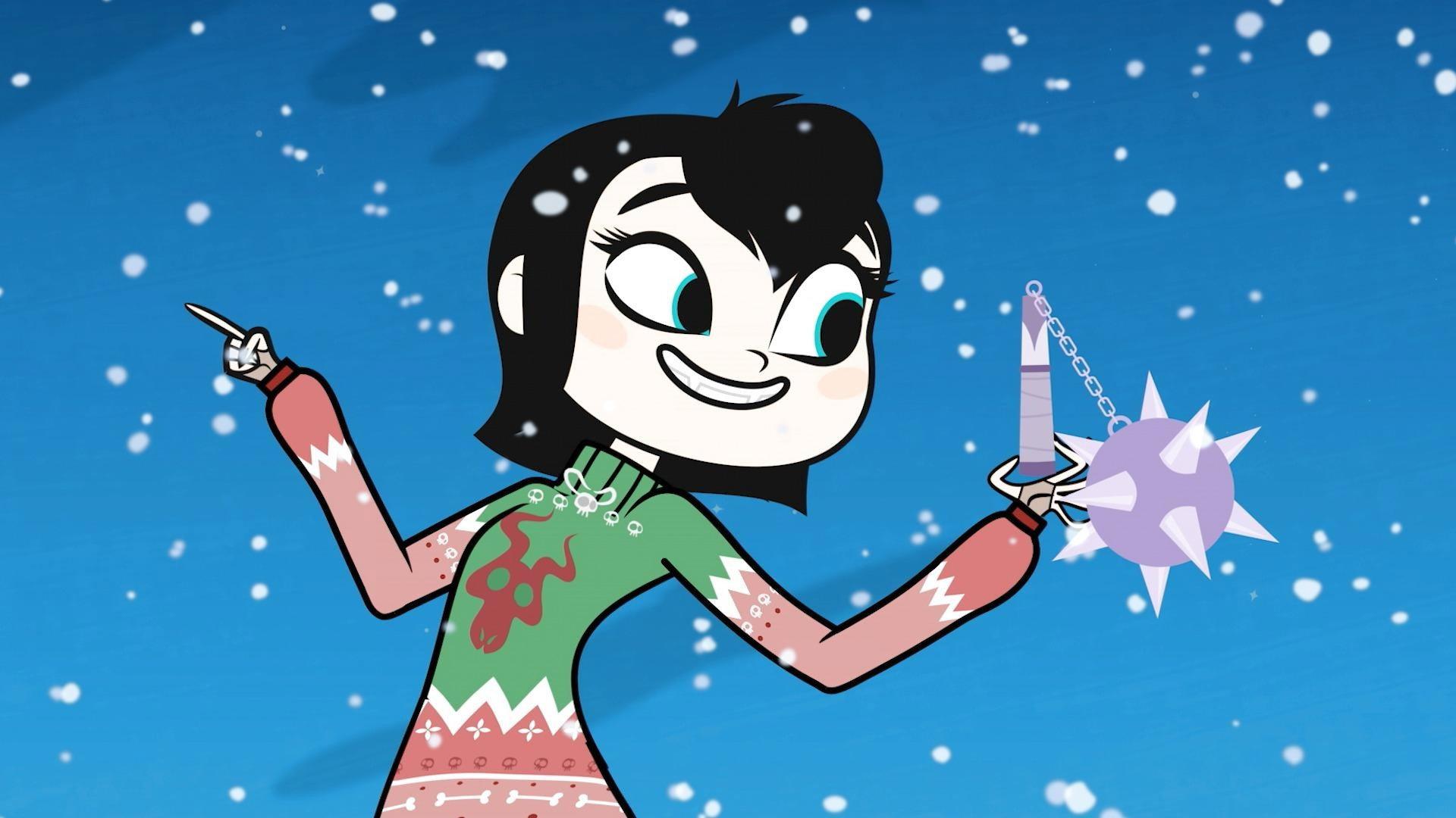 Still from The Fright Before Creepmas