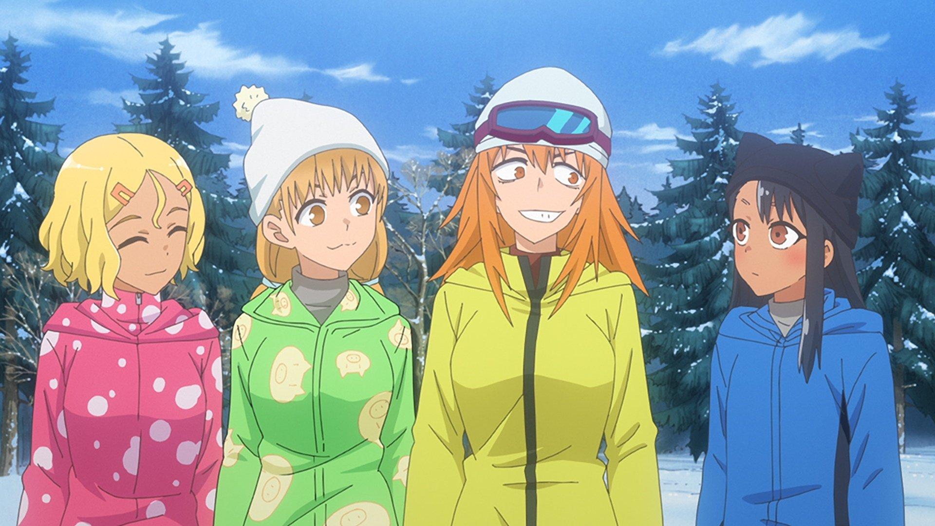 Still from I Figured That's How You'd Ski, Senpai