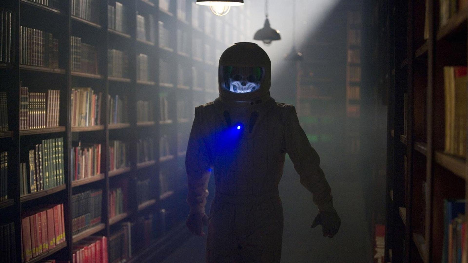 Still from Silence in the Library (1)