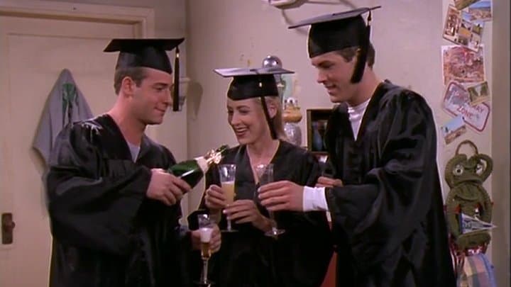 Still from Two Guys, a Girl and Graduation