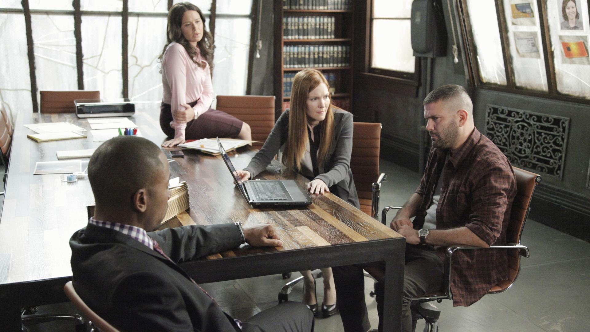 Still from Blown Away