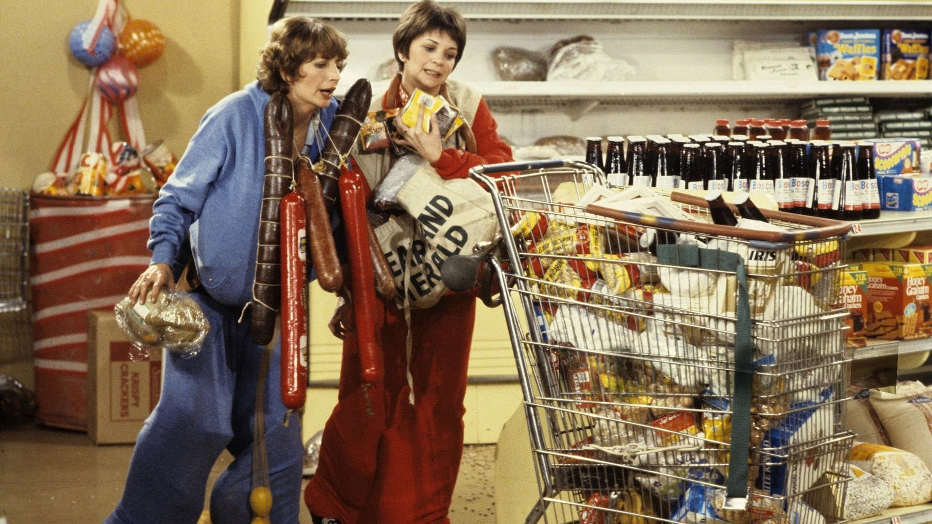 Still from Supermarket Sweep