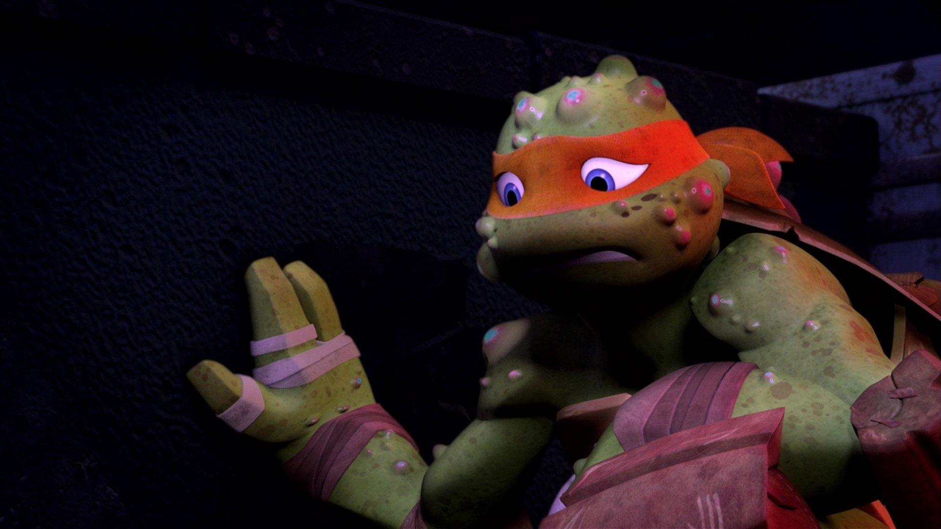 Still from Mikey Gets Shellacne