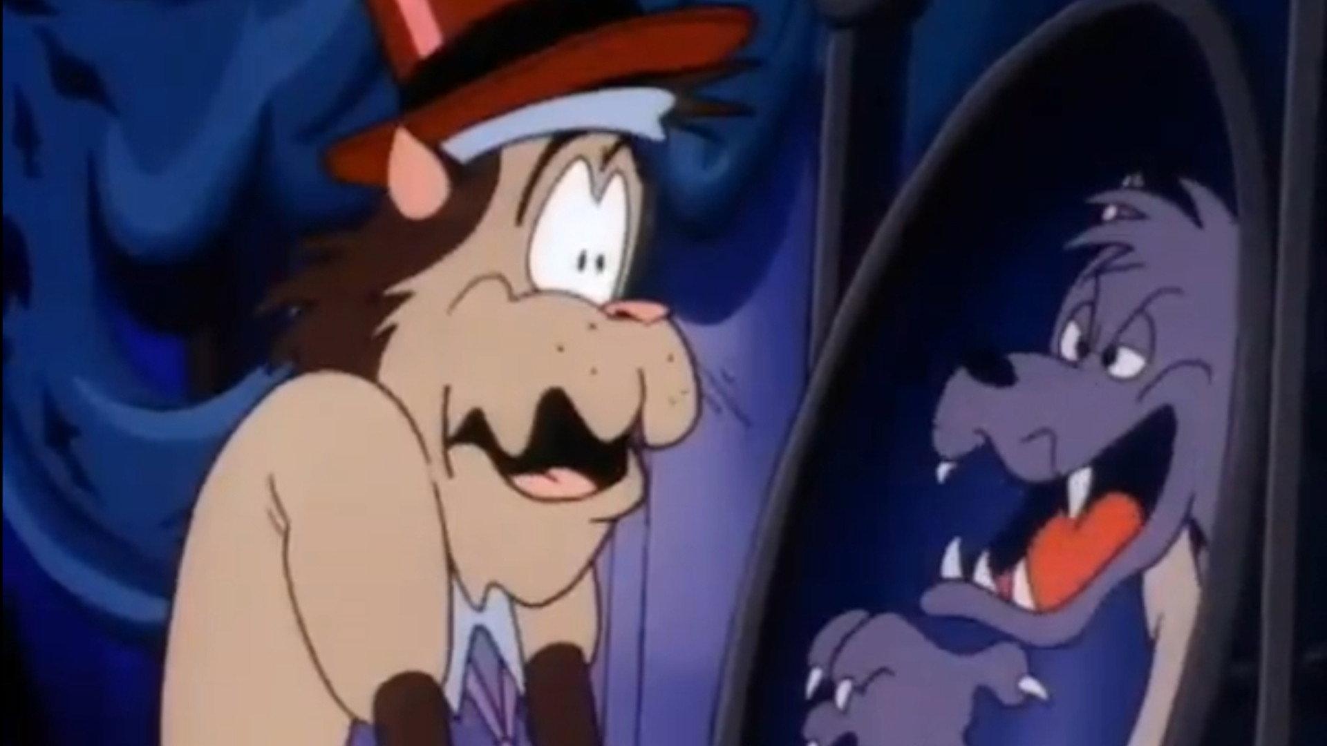 Still from Scaredy Cats