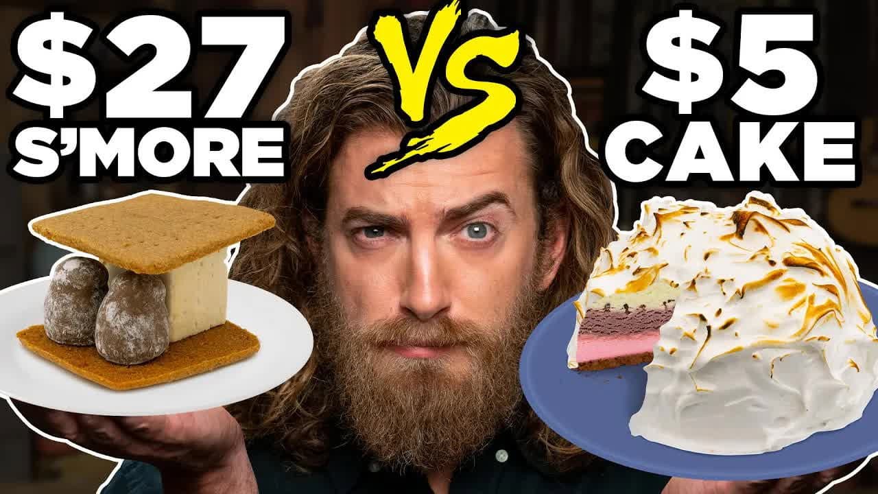Still from Expensive Cheap Food Vs Cheap Expensive Food (Taste Test)