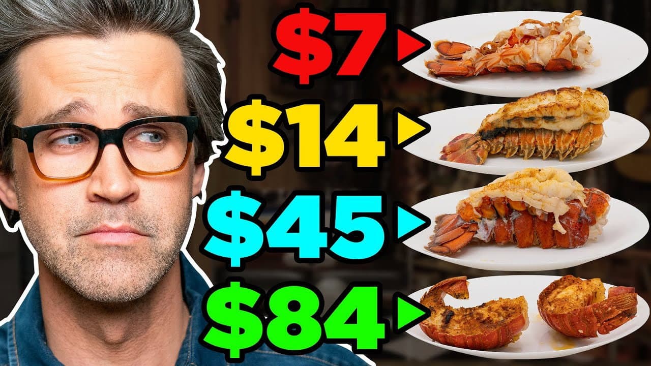 Still from Frozen vs. Fast vs. Fancy Food Taste Test