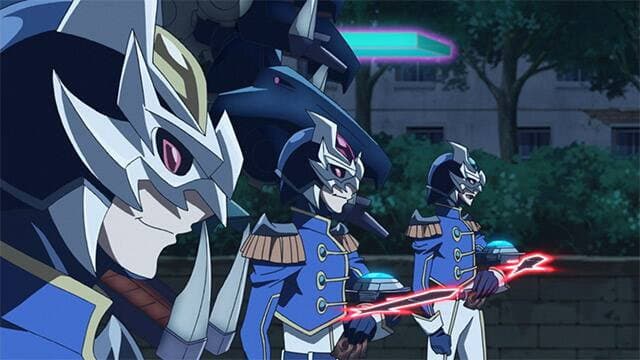 Still from Invasion! Obelisk Force