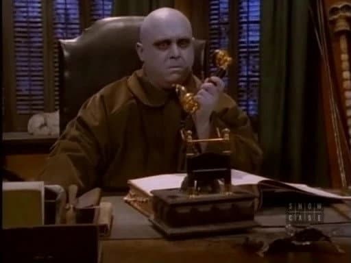 Still from Fester's Punctured Romance