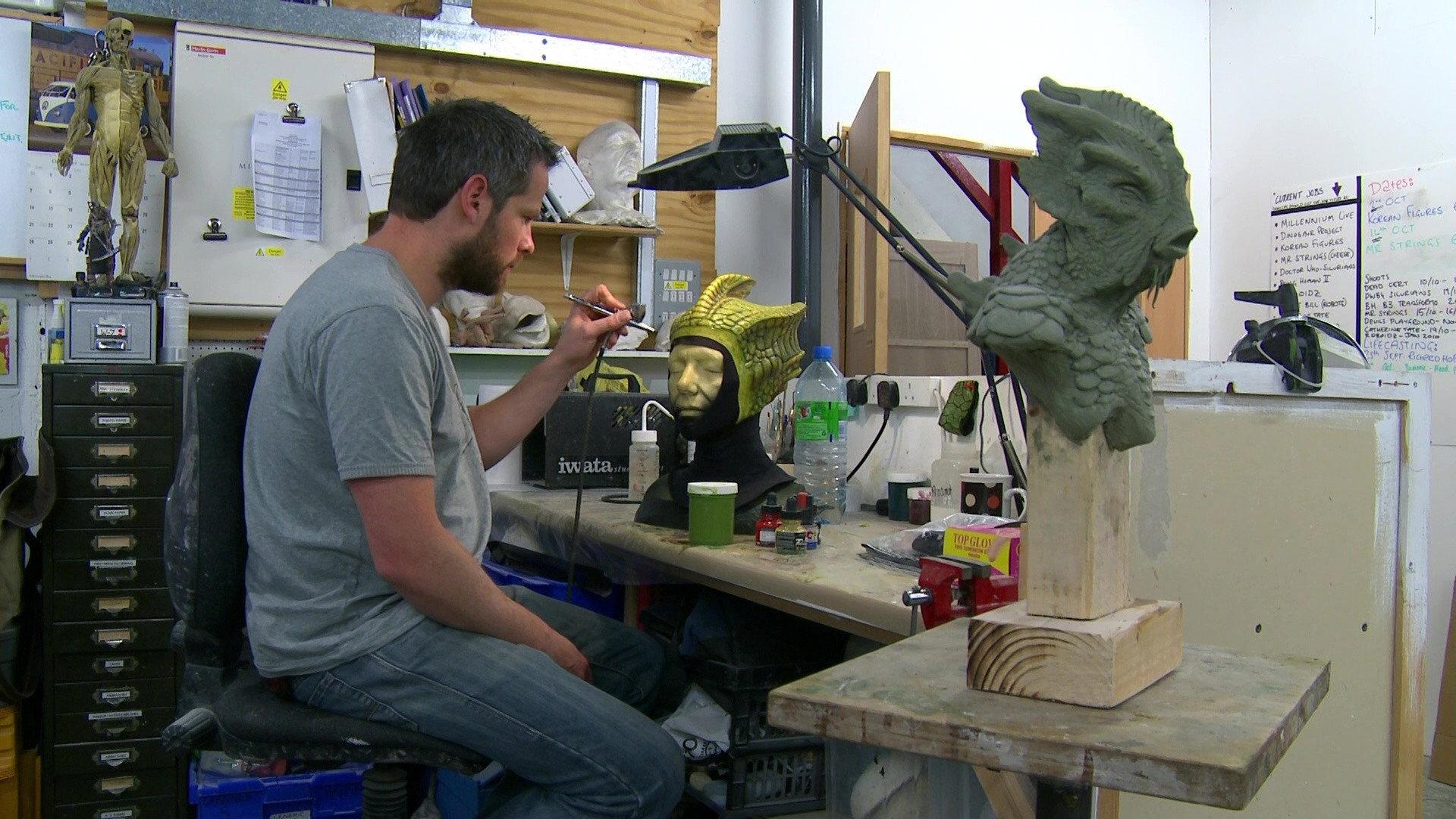 Still from Monster Files: The Silurians