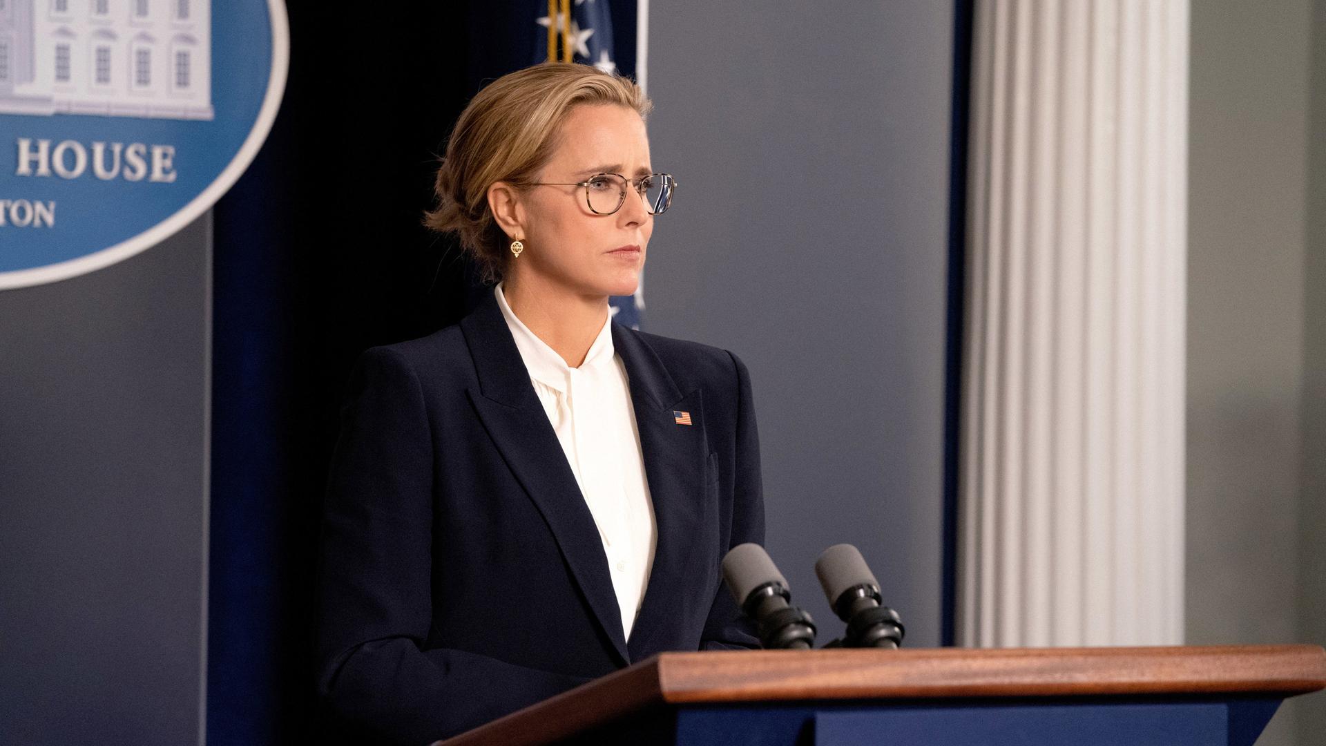 Still from Hail to the Chief