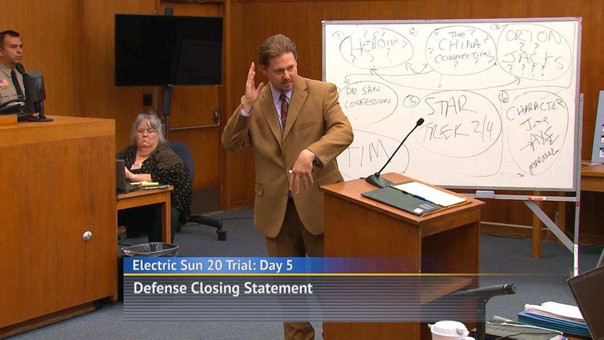 Still from The Trial: Day 5