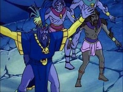 Still from The God Gambit