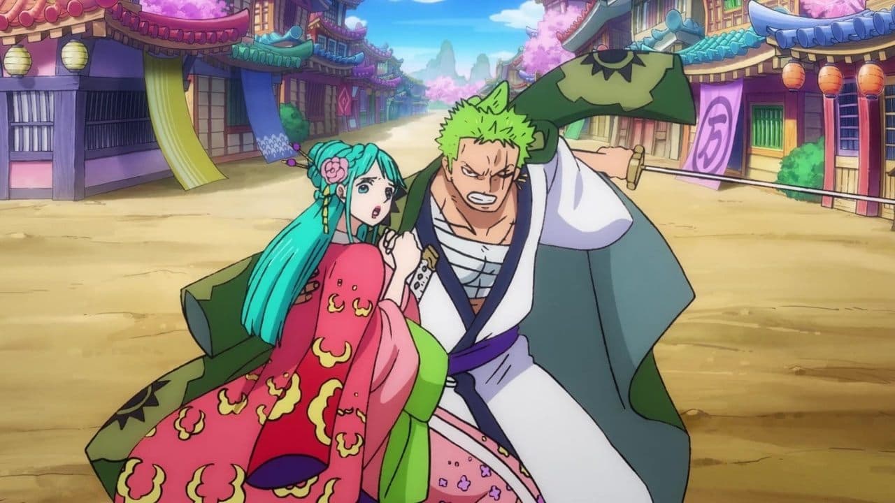 Still from Luffy's Determination! Win Through the Sumo Inferno!