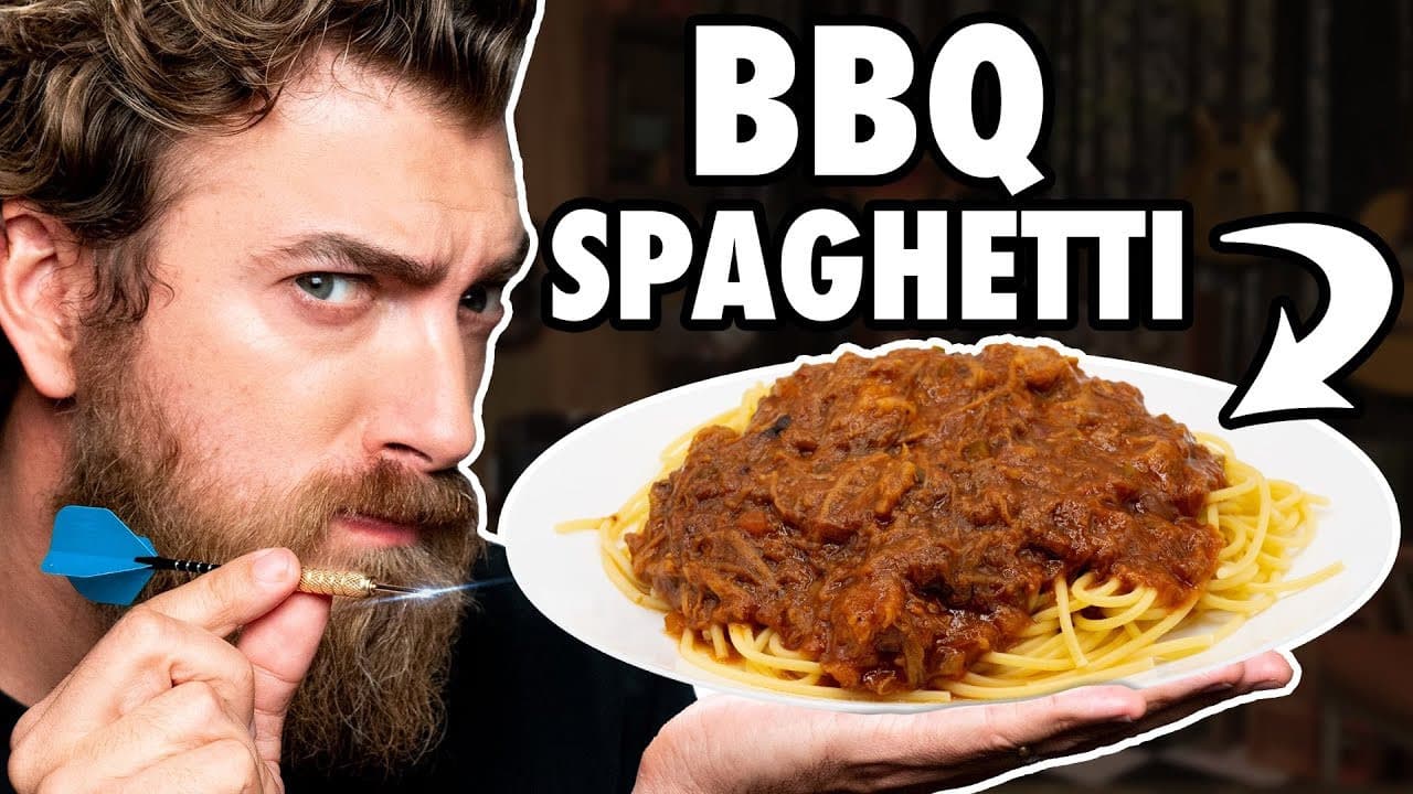 Still from America's Craziest Pork Dishes Taste Test