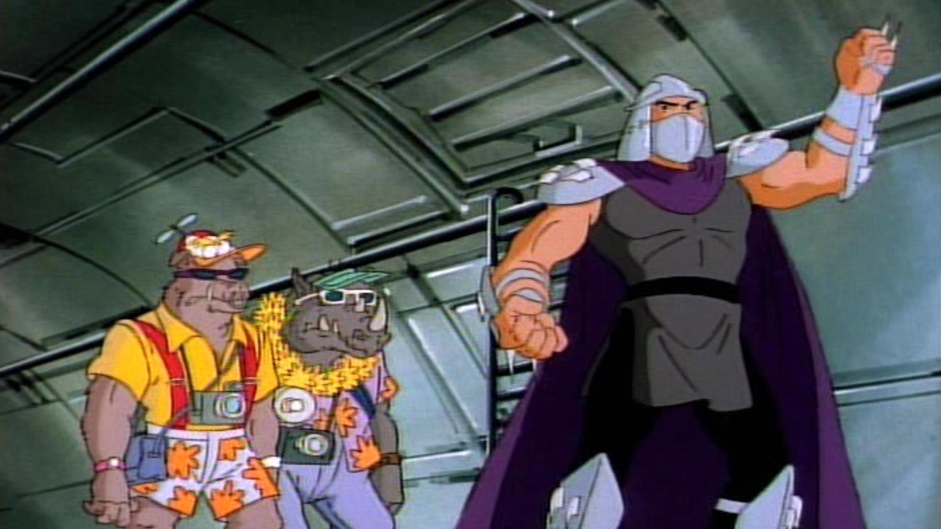 Still from Napoleon Bonafrog: Colossus of the Swamps