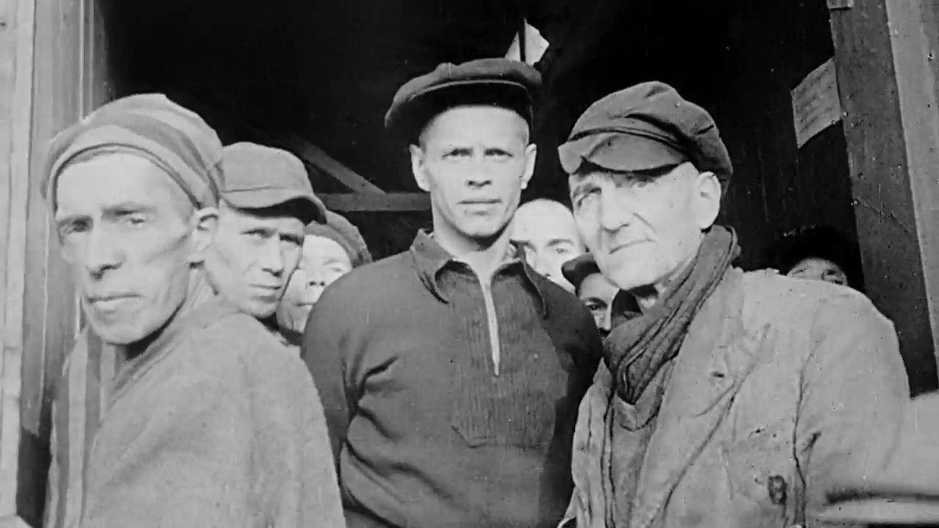 Still from Hitler's Railways of Death