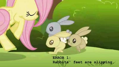 Still from Evolution Of A Scene 1: Episode 23, Scene 148c - Little Fluttershy