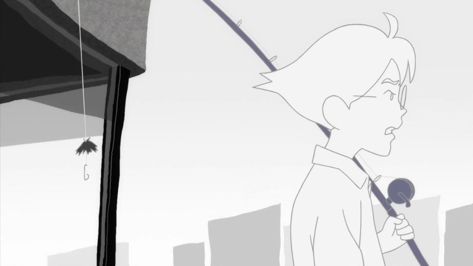 Still from Land Submarine of Love and Fishing