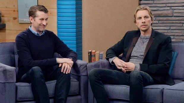 Still from Dax Shepard Wears a Heather Grey Shirt and Black Blazer