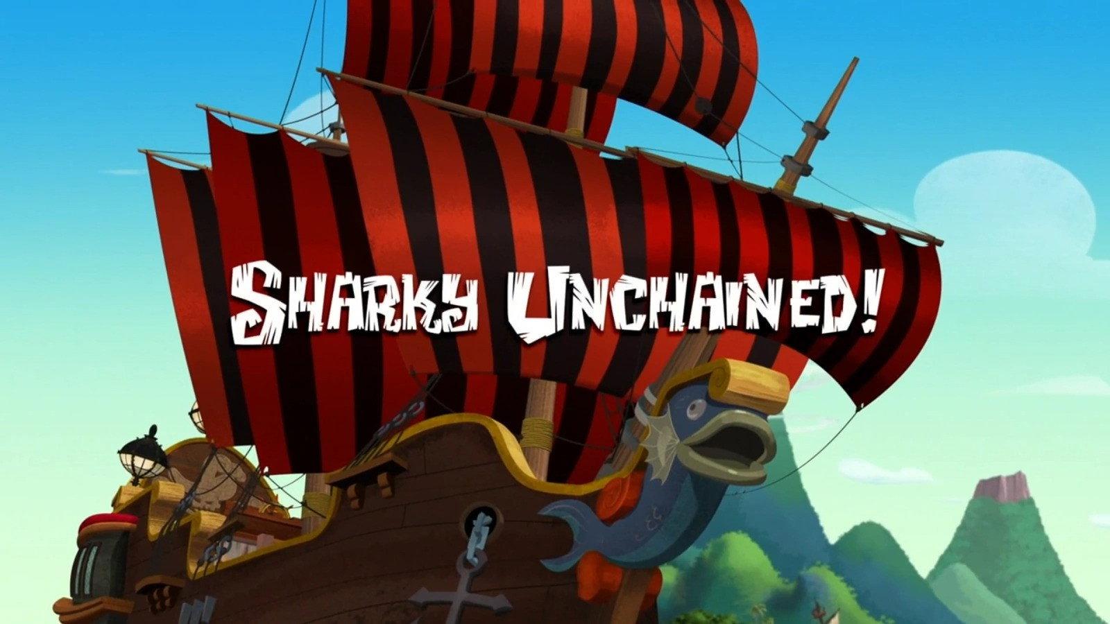 Still from Sharky Unchained!
