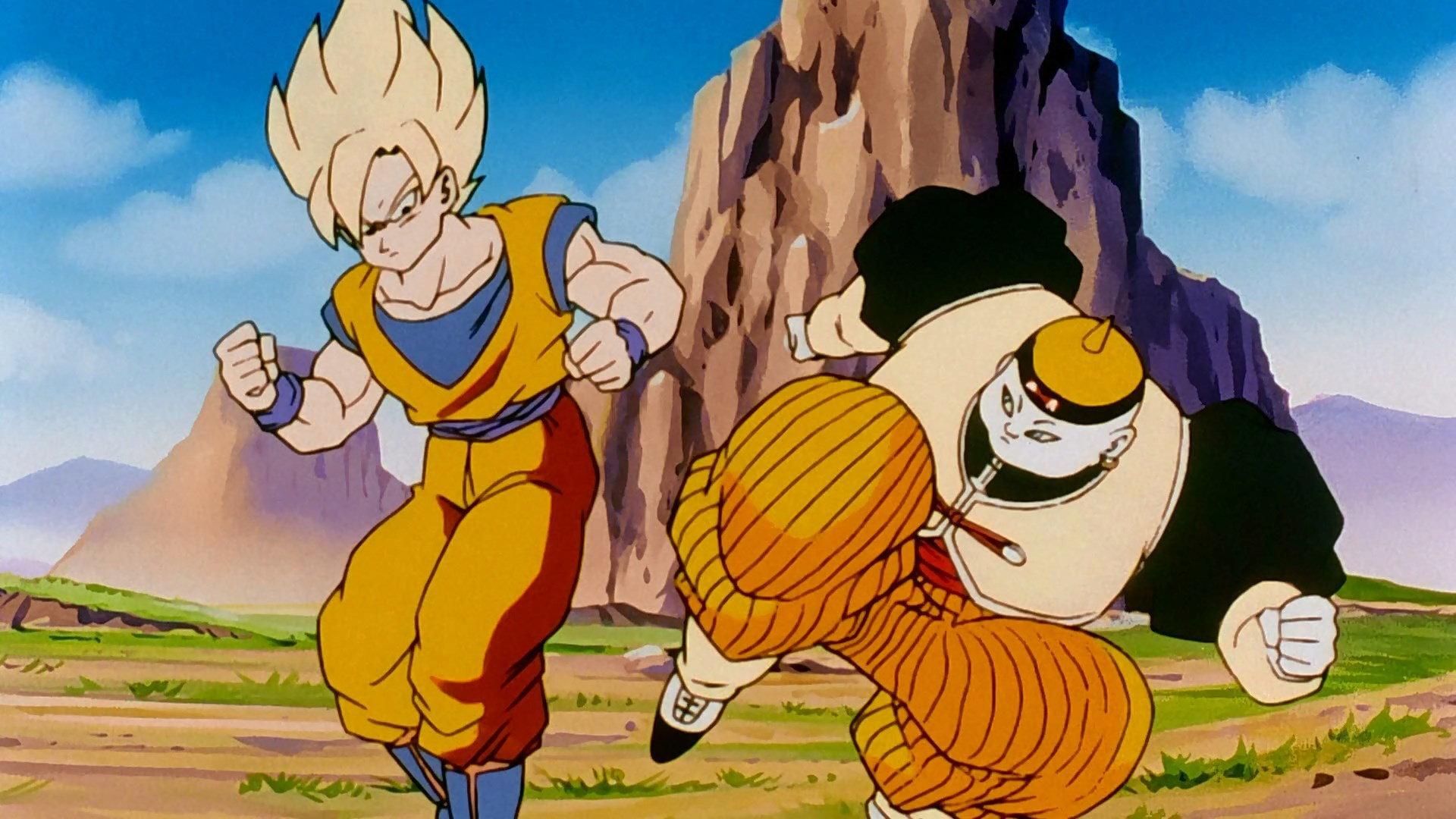 Still from Double Trouble for Goku