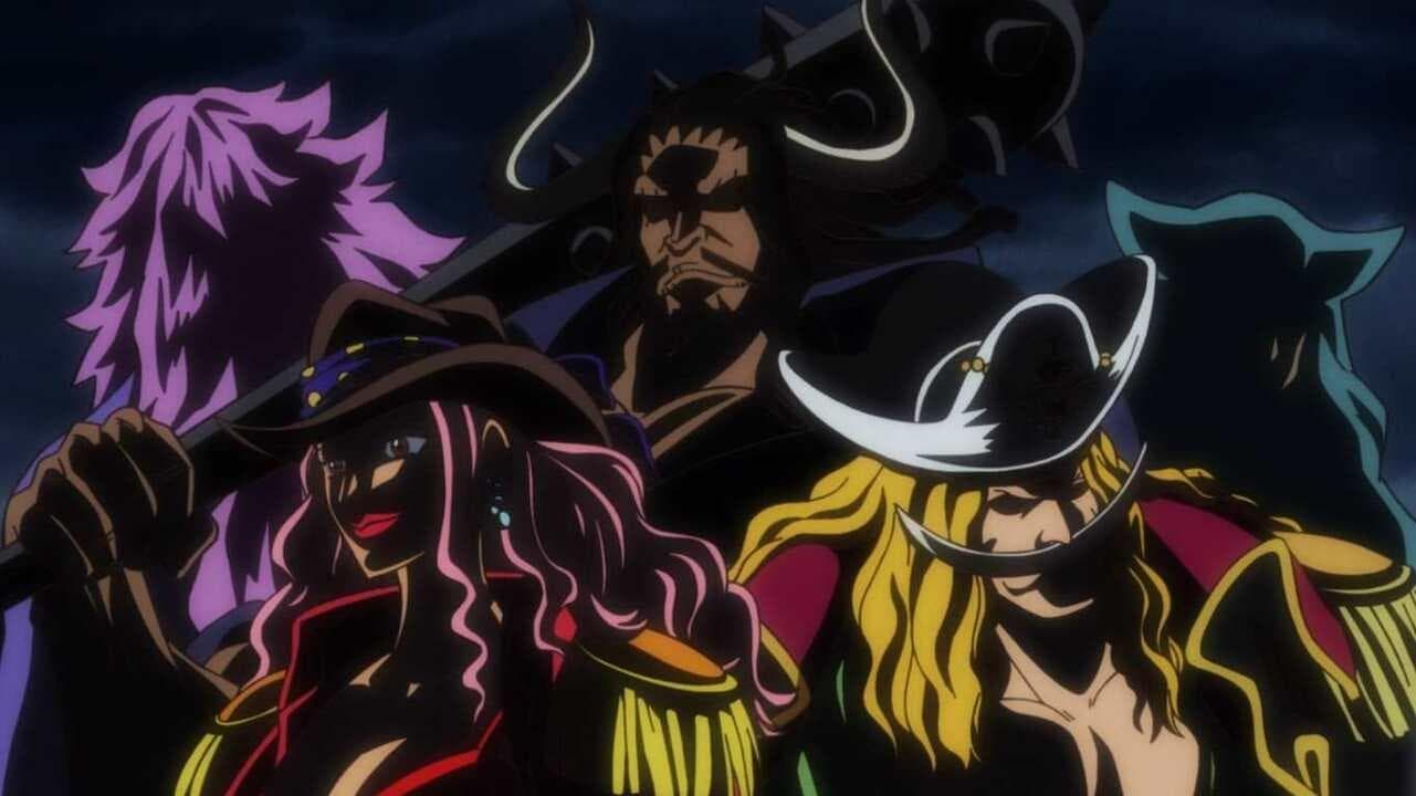 Still from Changing Destiny! The Whitebeard Pirates Cast Ashore!