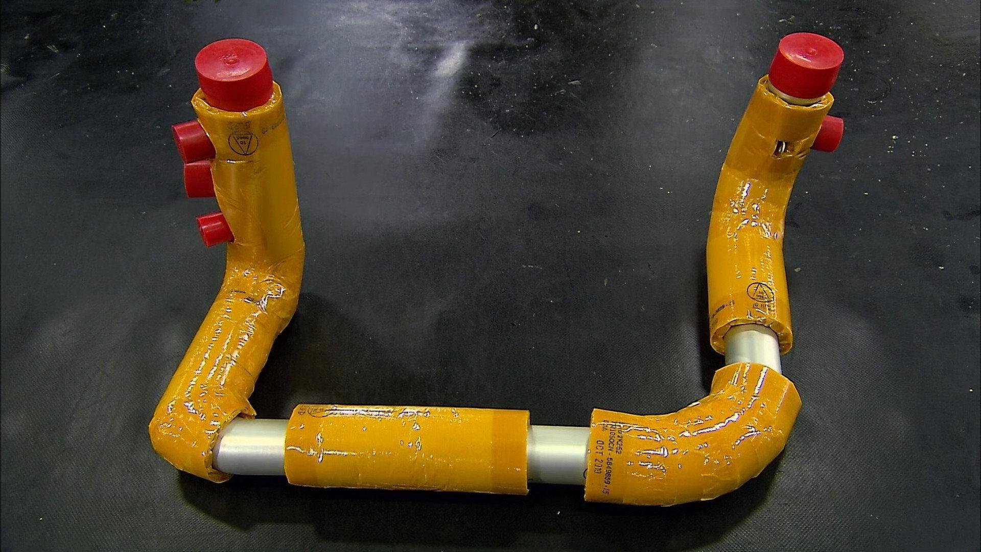 Still from Custom Steering Wheels, Aerospace Fuel Lines, Apple Pies, Household Radiators
