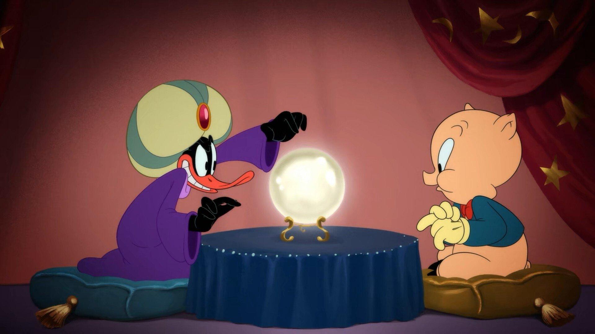 Still from Daffy Psychic: New Love